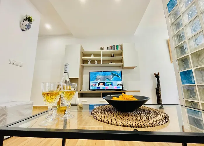 San Antonio - Beach, Pool And Terrace * Torremolinos